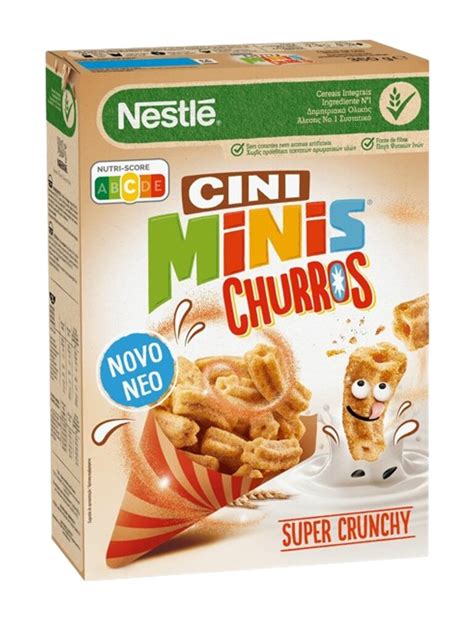 Os novos CINI MINIS Churros da Nestlé já chegaram a Portugal