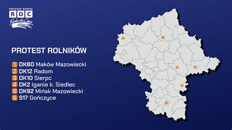 Rolnicy zablokują dziś mazowieckie drogi Gdzie największe utrudnienia