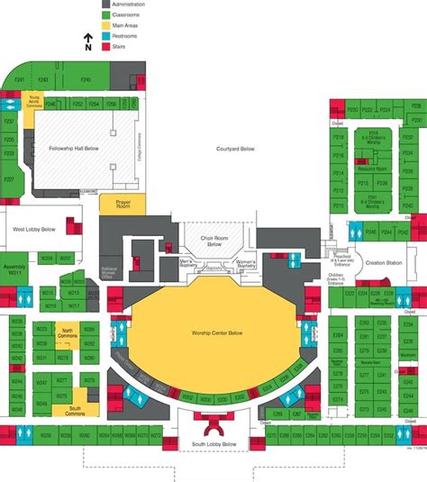 Bellevue Campus Map