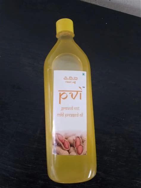 1L PVI Cold Pressed Ground Nut Oil At Rs 350 Litre Groundnut Oil In