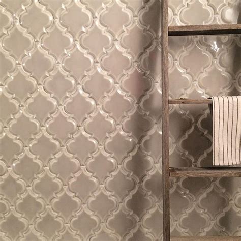 Our First Love Beveled Arabesque Ventogrey Arabesque Tile