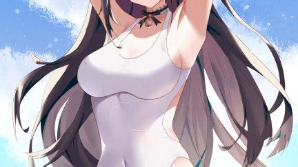 Xiatian Big Boobs Arms Up Long Hair Armpits Anime Girls Tower Of