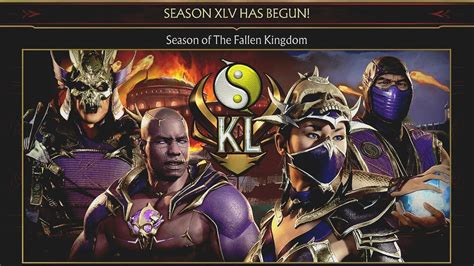 MK11 Kombat League Season 45 XLV Season Of The Fallen Kingdom Rewards