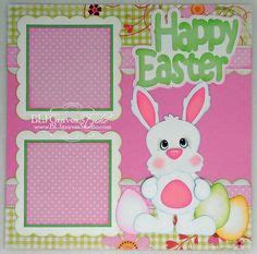 Easter Scrapbooking Ideas Scrapbook Page Layouts Baby Scrapbook