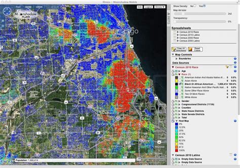 Chicago shootings map - Chicago shooting hotspots map (United States of America)