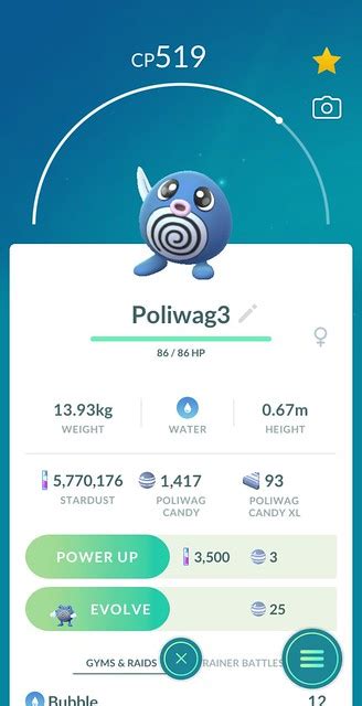 Flickriver Photoset Poliwag July 2023 Community Day In Pokemon Go