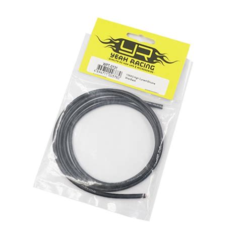 Fil De Silicone Noir Cm Courant Lev Awg Yeah Racing Wpt