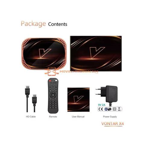 Tv box VONTAR X4 con Android 11, Amlogic S905X4, 4GB, 128 GB, 32GB ...