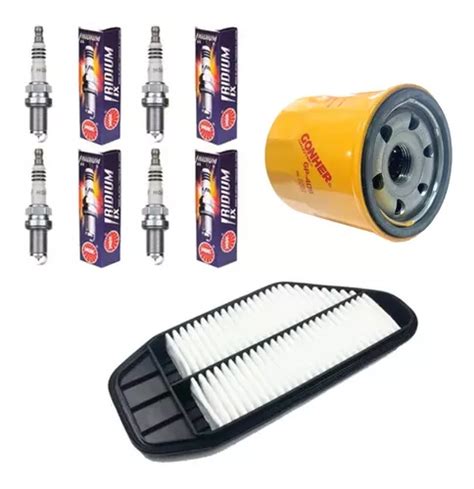 Kit Filtros Premium Chevrolet Beat Bujias Iridium