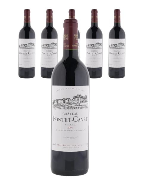 Ch Pontet Canet Bots The Oaks Cellars