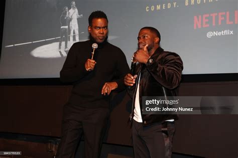 Chris Rock and Kevin Hart attend Netflix's "Kevin Hart & Chris Rock:... News Photo - Getty Images