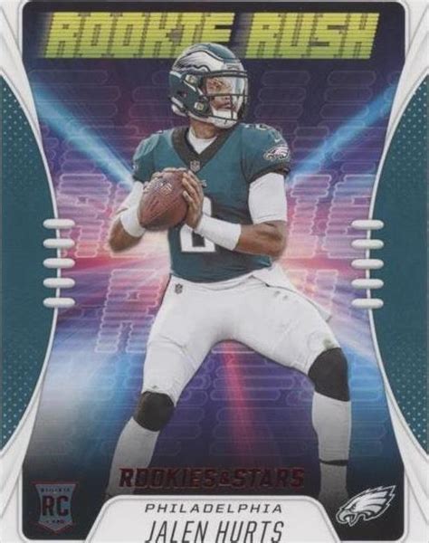 2020 Panini Rookies Stars Rookie Rush RR 5 Jalen Hurts RC For