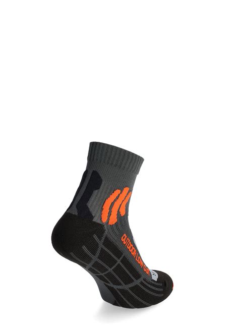 Skarpety Trekkingowe X Socks Trek Outdoor Low Cut Anthracite Orange