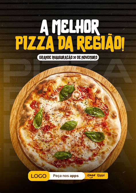 Modelo de Cardápio Pizzaria PSD Editável download Designi