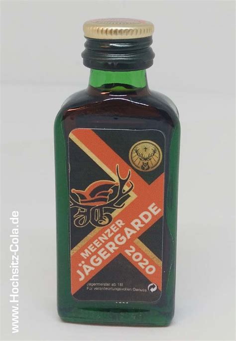 Jägermeister Meenzer Jägergarde 2020 KLE Hochsitz Cola