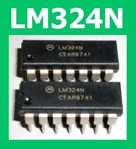 LM324N Quad Operational Amplifier Motorola