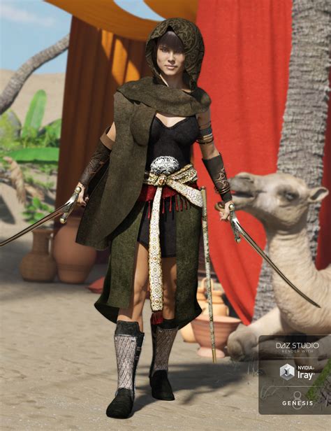 Arabian Secrets Outfit For Genesis Female S Daz D