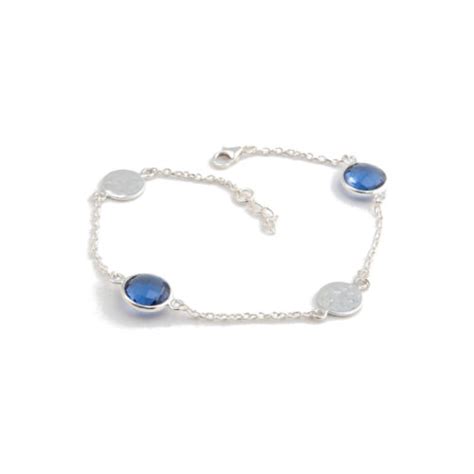 Armband Isabel Silver Bleu Samaria