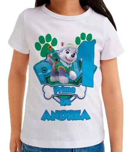 Kit Playeras Paw Patrol Cumplea Os Personalizadas V En Venta En