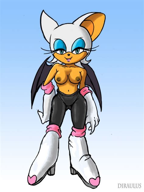 Rouge Topless By Diraulus Hentai Foundry