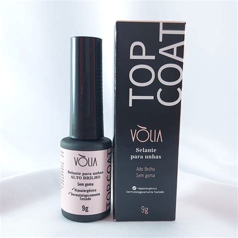 Top Coat Selante 9g Vòlia Completa Beleza Loja de Alongamento de