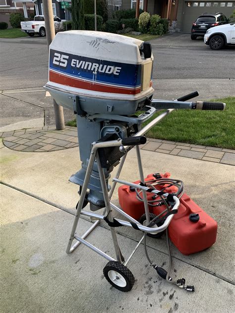 1980 Evinrude 25 HP Outboard Motor For Sale In Auburn WA OfferUp