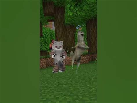 Волк танцует в Майнкрафт😂 - YouTube