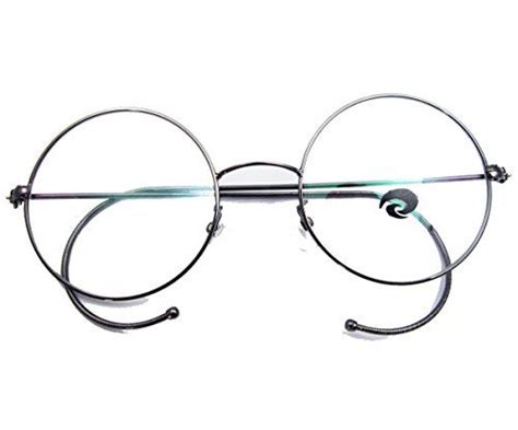 Agstum Retro Round Optical Rare Wire Rim Eyeglass Frame 48mm (Gunmetal ...