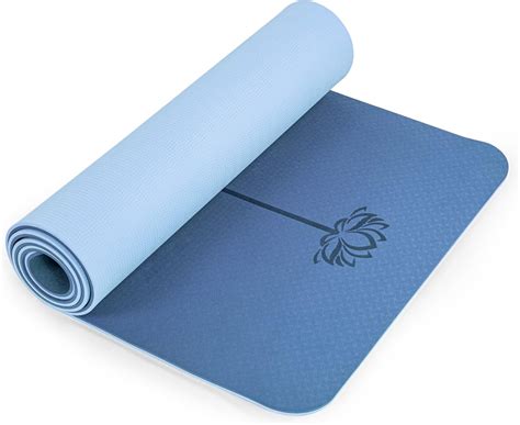 Yoga Mat Non Slip Pilates Fitness Mats Eco Friendly Anti Tear Yoga