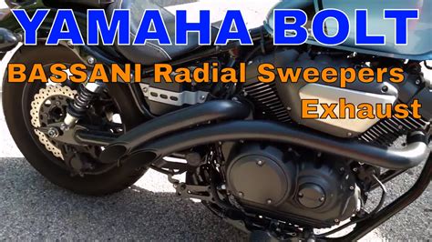 Yamaha Bolt Bassani Exhaust Yamaha Bolt Motorcycle Exhaust Harley