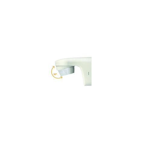 Detecteur De Mouvement Mural Blanc Degres Theluxa S Wh