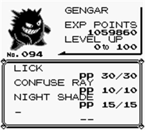 Pokemon Red and Blue glitches - Level 100 Pokemon Before Brock