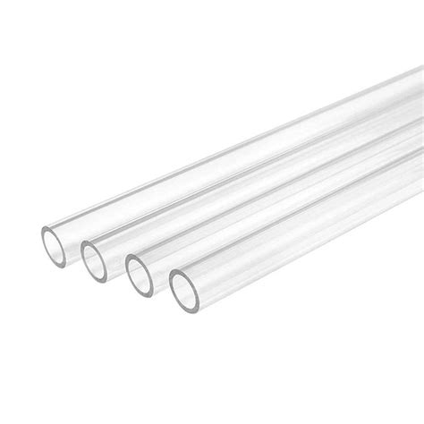 Clear Plexiglass PMMA Tube Acrylic Cylinder For LED Light Acrylic