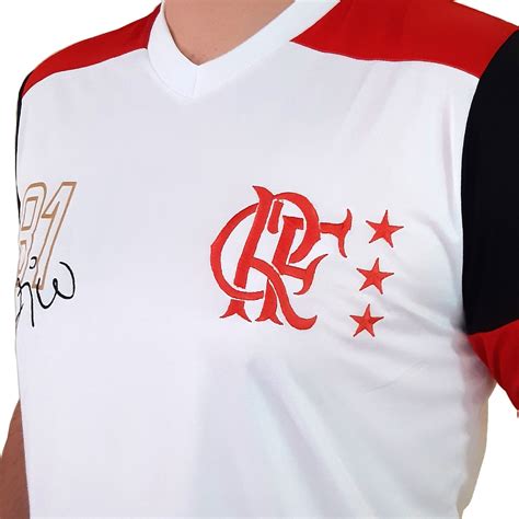 Camisa Flamengo Retro Mundial 1981 Zico Masculino Camisa retrô