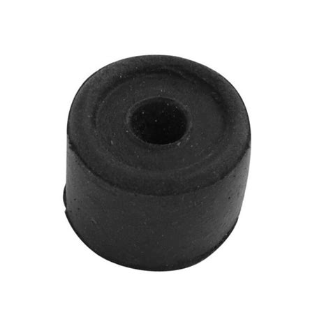 Black Rubber Door Stop 28mm