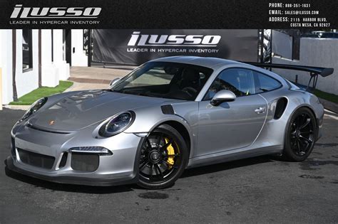 Used 2016 Porsche 911 Gt3 Rs For Sale Sold Ilusso Stock 5512