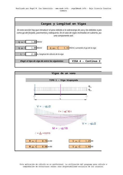 Xlsx Calculo Vigas Y Pilares Madera Maciza Dokumentips