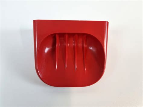 Space Age Design Vintage GEDY Plastic Soap Dish 2611 Wall Mounted