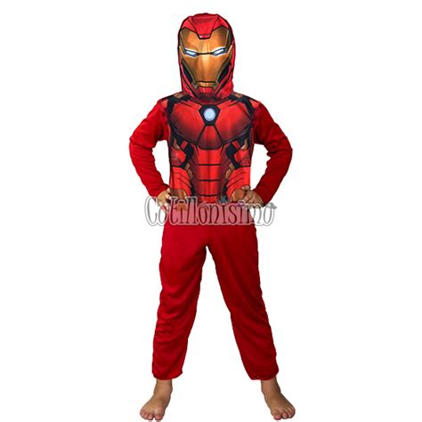 Disfraz Ironman Licencia Oficial Marvel Talle Ni Os Cotillonisimo