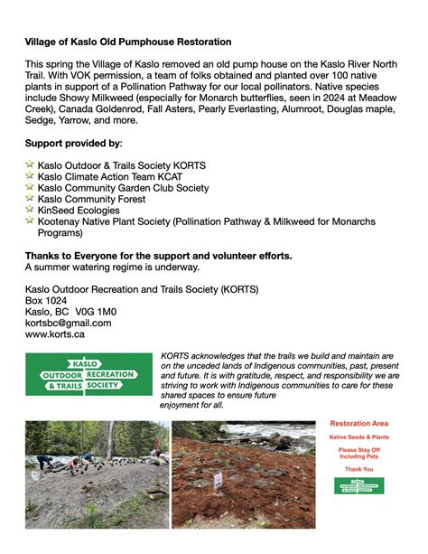 Spring 2025 Milkweed For Restoration Projects | Kootenay Native Plant