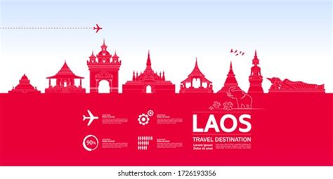 Myanmar Travel Destination Grand Vector Illustration Stock Vector Royalty Free 1714802698