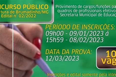 Prefeitura Divulga Edital De Concurso Público Para área Da Educação