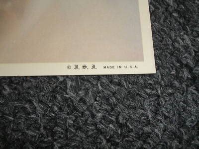 Original Vintage Nude Erotic Pin Up Girl Poster