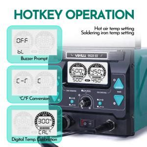 Yihua D Iii In C C Digital Display Hot Air Gun Soldering Iron Rework Station