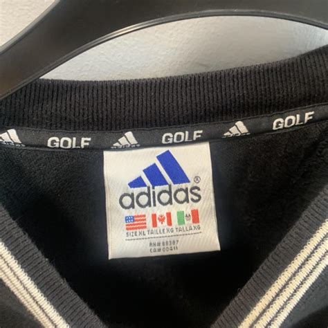 Mens Adidas Golf Vintage Jumper Size Xl I Think Depop