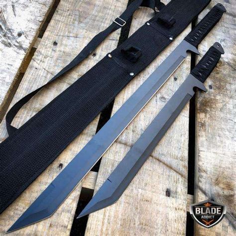 8PC BLACK REAPER TACTICAL KNIFE SET - MEGAKNIFE