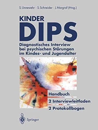 Kinder Dips Diagnostisches Interview Bei Psychischen St Rungen Im