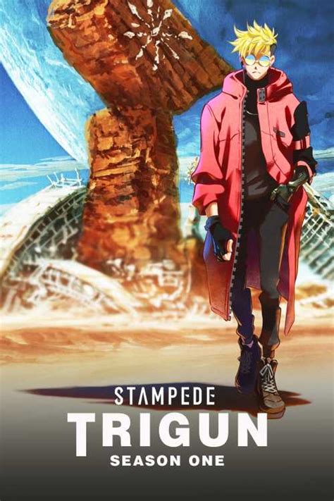 TRIGUN STAMPEDE 2023 Season 1 Sakamichi The Poster Database TPDb