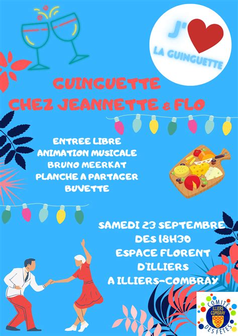 Guinguette Chez Jeannette Flo Dernière édition de l année Ville d