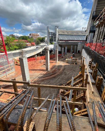 Tanner Stines On Twitter Sanford Stadium South Side Improvements 👷‍♂️